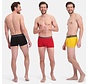 Bamboo Basics Boxershorts Liam – Red Black Ocre - (3-Pack)