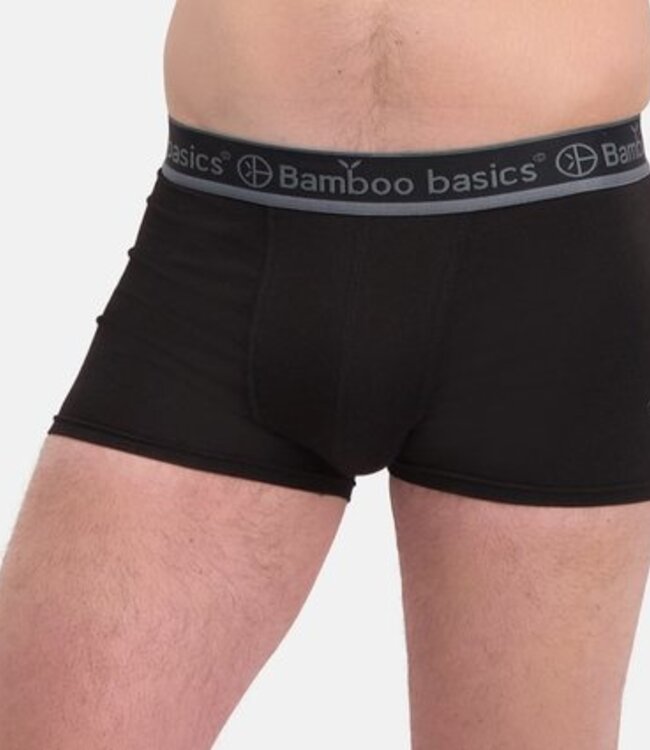 Bamboo Basics Boxershorts Liam – Red Black Ocre - (3-Pack)