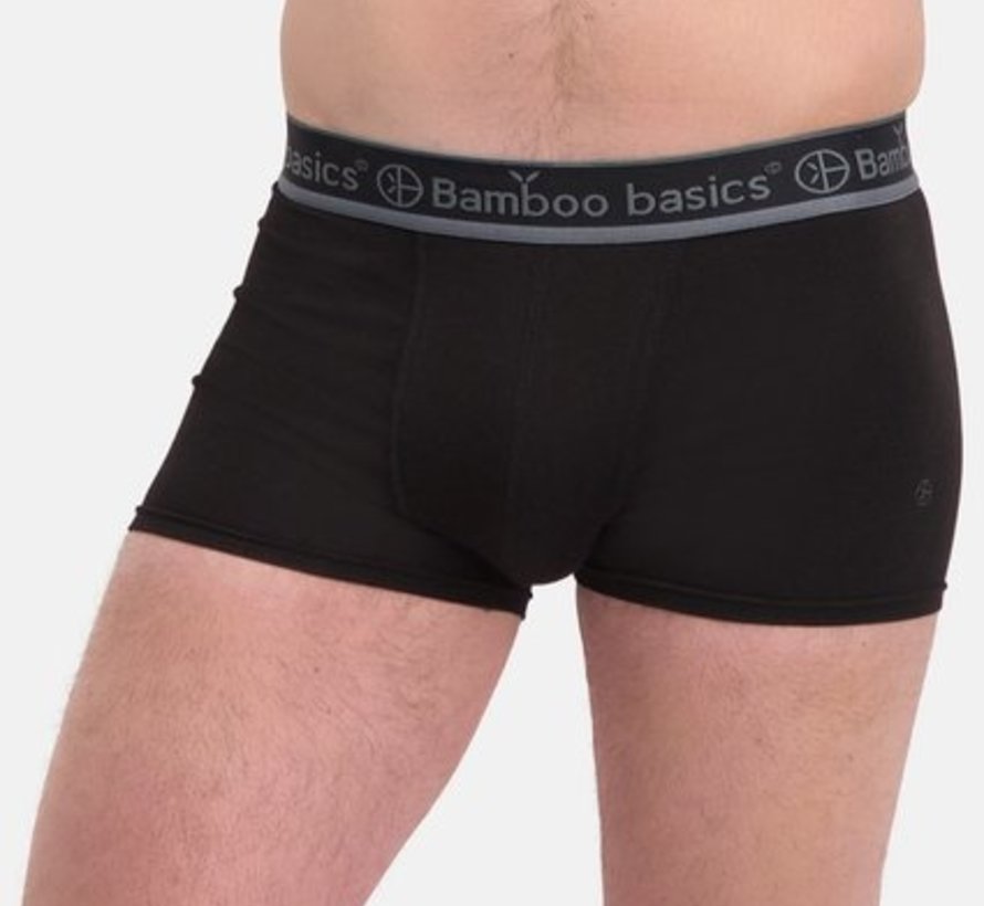 Bamboo Basics Boxershorts Liam –  Rood Zwart Geel  - (3-Pack)