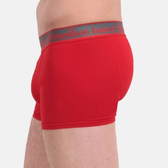 Bamboo Basics Boxershorts Liam –  Rood Zwart Geel  - (3-Pack)