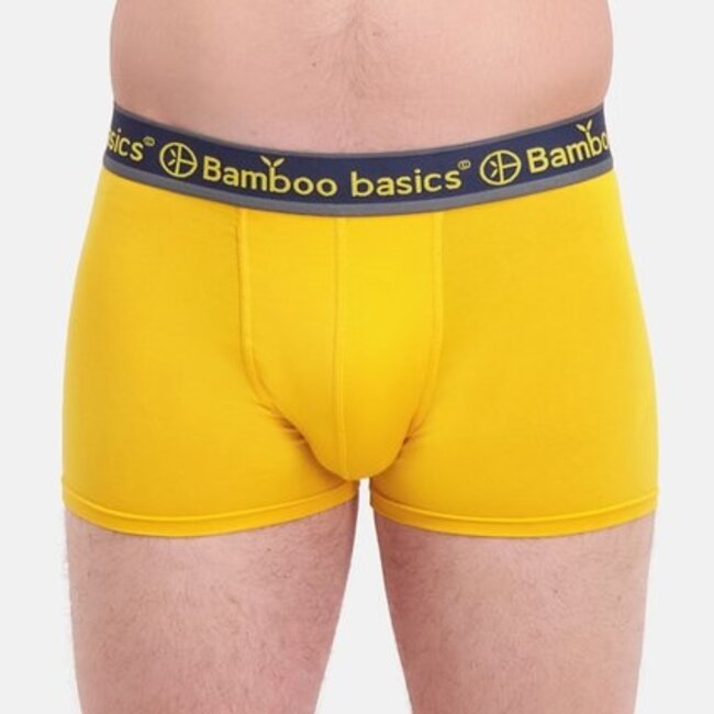 Bamboo Basics Boxershorts Liam – Red Black Ocre - (3-Pack)