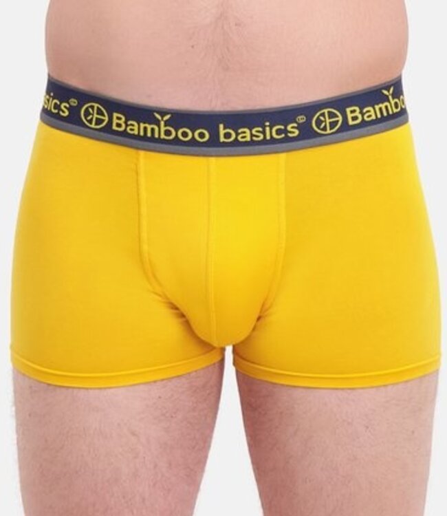 Bamboo Basics Boxershorts Liam – Red Black Ocre - (3-Pack)