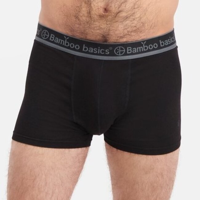 Bamboo Basics Boxershorts Liam – Black Army Grey - (3-Pack)
