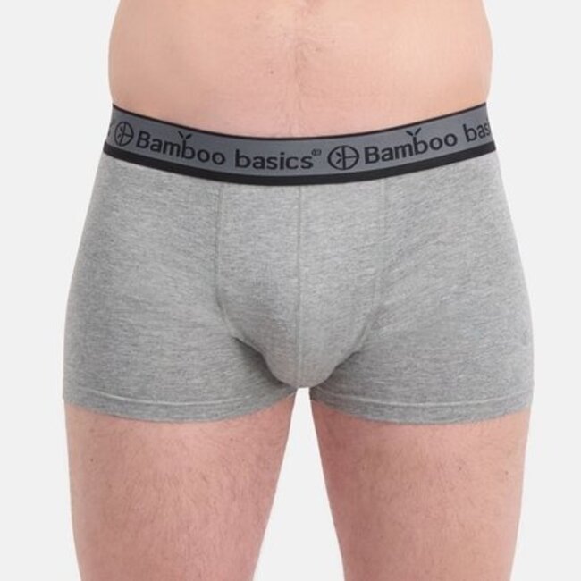 Bamboo Basics Boxershorts Liam – Black Army Grey - (3-Pack)
