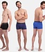Bamboo Basics Boxershorts Liam –  Zwart Blauw Marine    - (3-Pack)