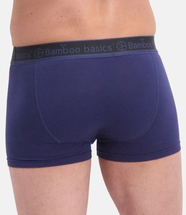 Bamboo Basics Boxershorts Liam –  Black Blue Navy - (3-Pack)