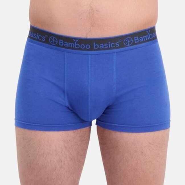 Bamboo Basics Boxershorts Liam –  Zwart Blauw Marine    - (3-Pack)