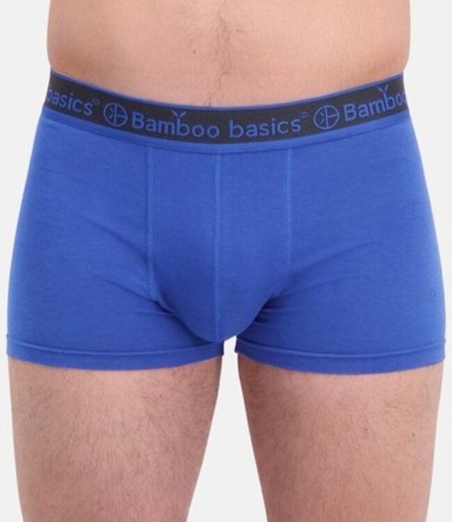 Bamboo Basics Boxershorts Liam –  Zwart Blauw Marine    - (3-Pack)