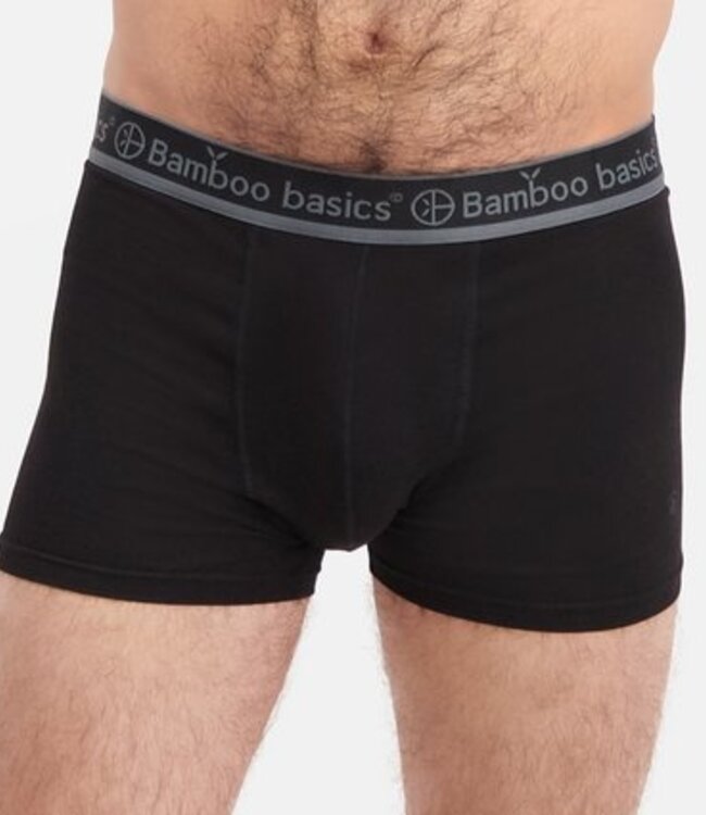 Bamboo Basics Boxershorts Liam –  Black Blue Navy - (3-Pack)