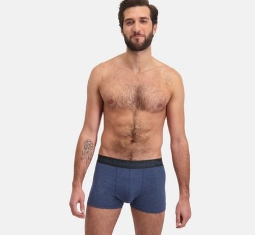 Bamboo Basics Bamboo Basics Boxershorts Liam –  Blauw - (3-Pack)