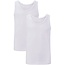 Tank Top for Men - (2-pack) Stef - White - Bamboo Basic - Bamboo