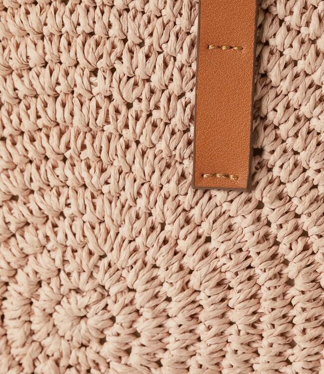 Boho Geweven Handtas -  Heuptas met rits -Naturel Life