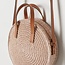 Boho Woven Handbag - Hip bag with zipper
