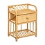 Atmosphera Bedside table with drawer - Bamboo - Atmosphera