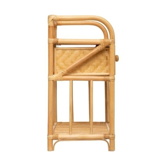 Bedside table with drawer - Bamboo - Atmosphera