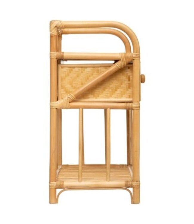 Bedside table with drawer - Bamboo - Atmosphera