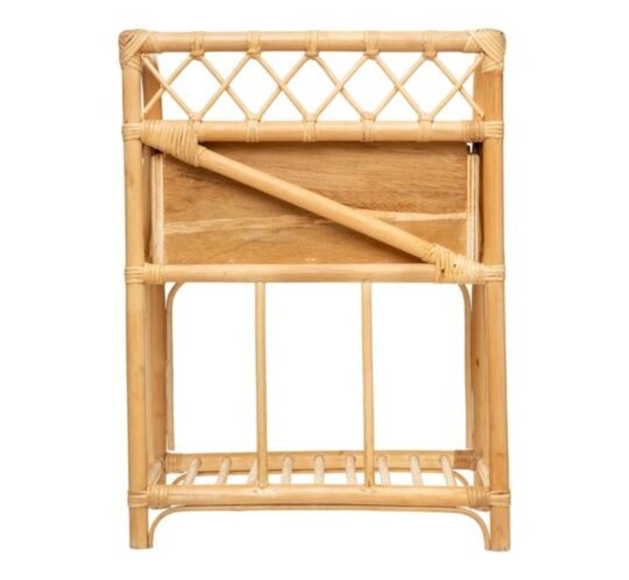 Table de chevet avec tiroir - Bambou - Atmosphera