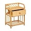 Bedside table with drawer - Bamboo - Atmosphera