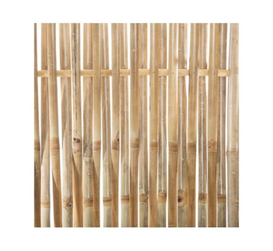 Bamboo Folding Screen - 2 Pieces - 6 Panels total - 170 cm high