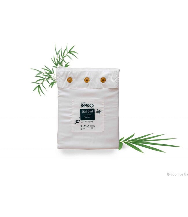 Bamboo Fitted Sheet - Premium - White