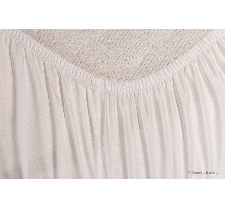 Bamboo Fitted Sheet - Premium - White