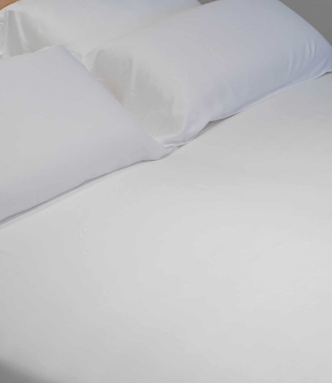 Bamboe Hoeslaken - Premium - Wit