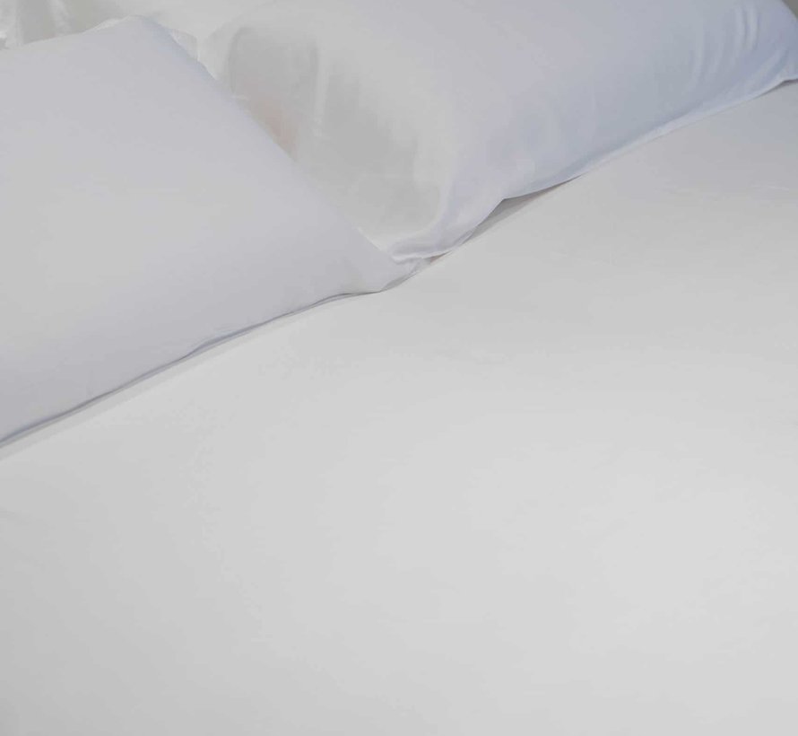 Bamboo Fitted Sheet - Premium - White