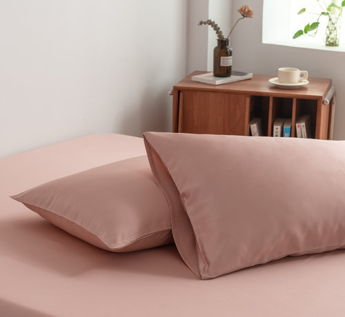 Kussenslopen Boomba Premium bamboo pillowcases 100% bamboo Cuddle Pink 400TC