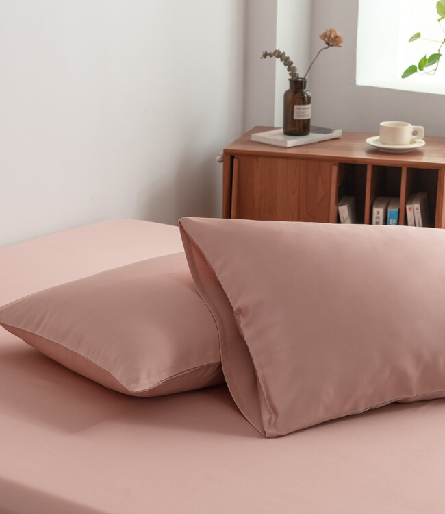 Boomba Premium bamboo pillowcases 100% bamboo Cuddle Pink 400TC