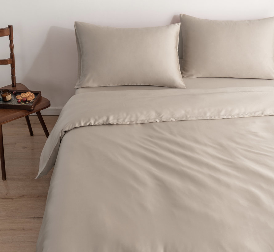 Boomba Premium comforter cover 100% bamboo Soft taupe