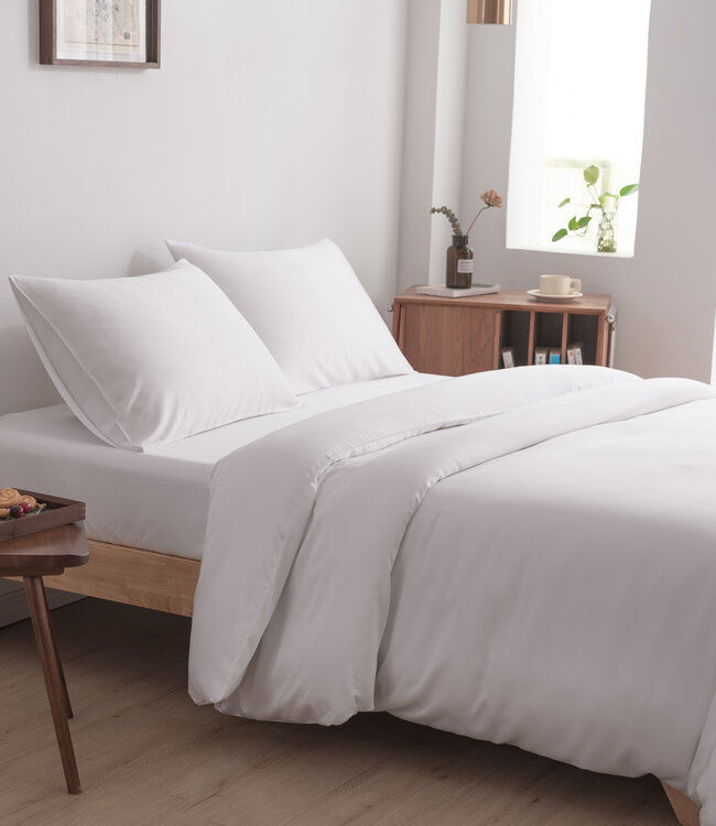 Bamboo Duvet Cover - Premium - White