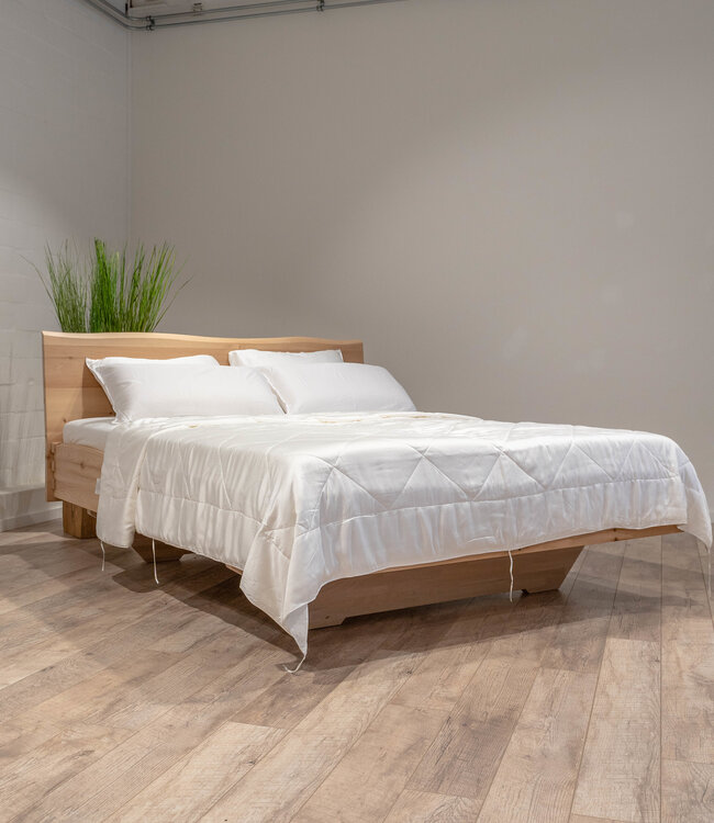 Boomba Basic dekbedovertrek 100% bamboe Coco white