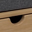 5Five Bamboo Modern Sofa with Shoe Rack + 2 Drawers - Atmosphera