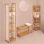Storage Rack / Shoe Rack Made of Bamboo - 2 Levels