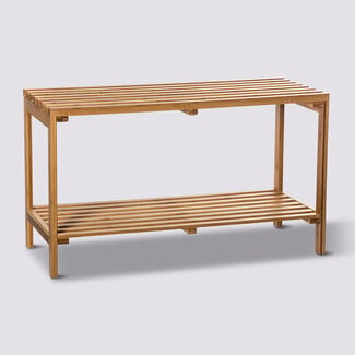  5Five Storage rack/Shoe rack Made of Bamboo - 2 levels