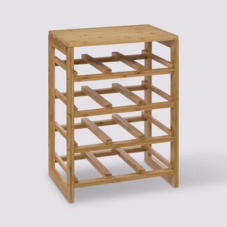  5Five Flessenrek voor 12 Wijnflessen -  Stapelbaar - 35 x 24 x 47 cm