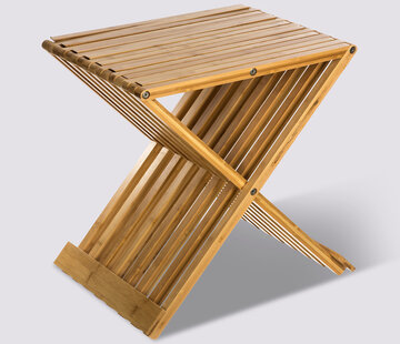  5Five Bamboo folding chair - 40 x 32 x 45 cm