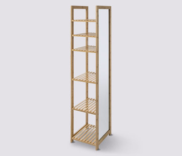  5Five Bamboo mirror shelf - Mix