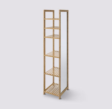  5Five Bamboo mirror shelf - Mix