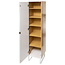 Bamboo bathroom cabinet - mirror included - 6 compartments
