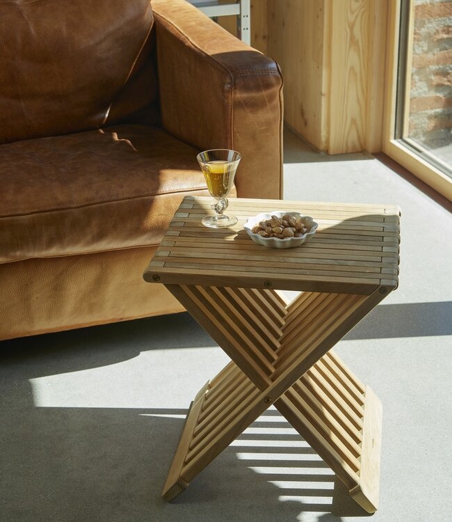 Bamboo folding chair - 40 x 32 x 45 cm