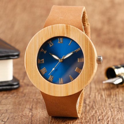 Beautiful bamboo watches of top quality