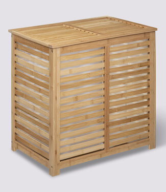  5Five Dubbele Bamboe wasmand - 2 x 50L - Sicela