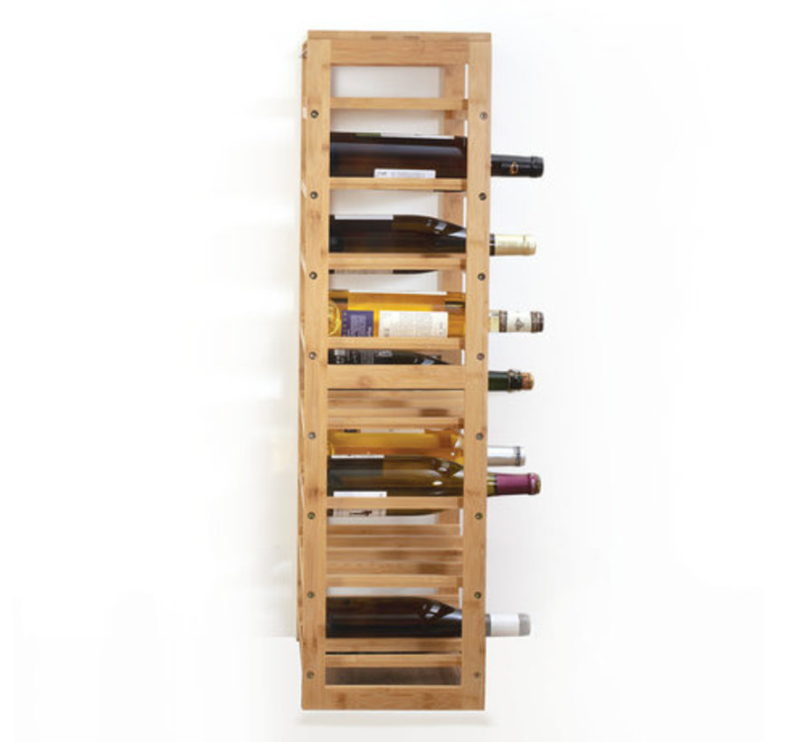 Casier à vin pour 48 bouteilles de vin - Casier de rangement - L.45 x P.24 x H. 131cm