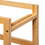 Smalle Trolley op wielen met rem -  3 Niveaus - Bamboe - 5Five