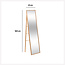Vrijstaand Spiegel  - Bamboe - 160x41 cm - 5Five