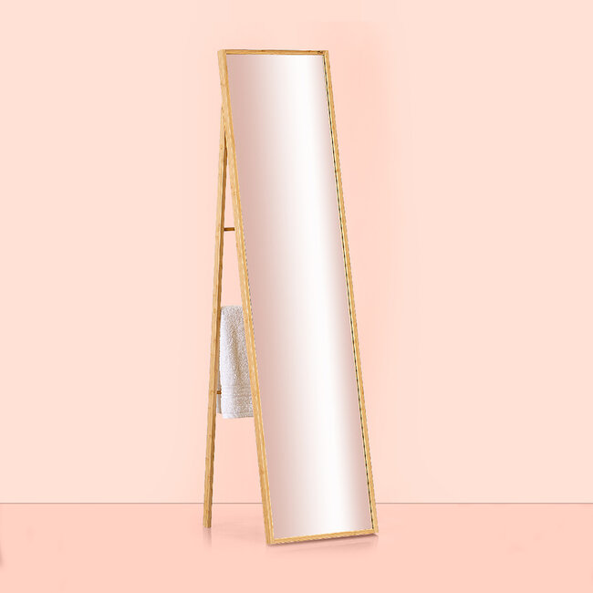 Freestanding Mirror - Bamboo - 160 x 41 cm - 5Five