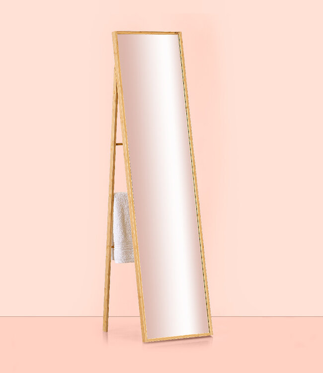 Freestanding Mirror - Bamboo - 160 x 41 cm - 5Five