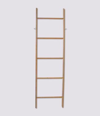  5Five Towel ladder with 5 steps - Height 170 cm - bamboo