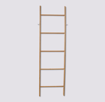  5Five Towel ladder with 5 steps - Height 170 cm - bamboo